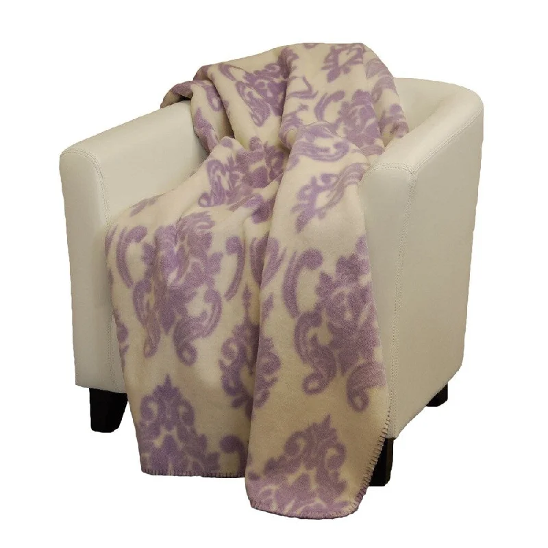 Chenille blankets with a thick and fuzzy textureChenille blankets with a thick and fuzzy textureDenali Medallion soft purple Micro-plush Throw Blanket - Lilac Chenille blankets with a thick and fuzzy textureChenille blankets with a thick and fuzzy textureDenali Medallion soft purple Micro-plush Throw Blanket - Lilac