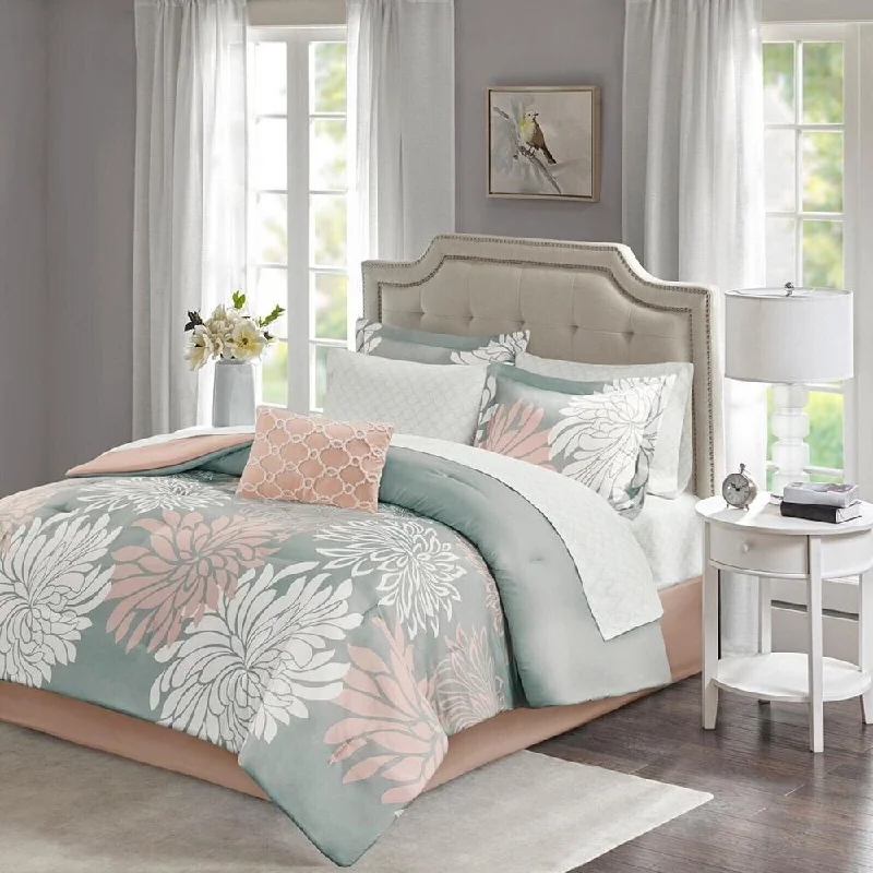 Rayon from bamboo blankets for a silky and breathable feelRayon from bamboo blankets for a silky and breathable feelCal King Size Comforter Set with Cotton Bed Sheets Blush/Grey Rayon from bamboo blankets for a silky and breathable feelRayon from bamboo blankets for a silky and breathable feelCal King Size Comforter Set with Cotton Bed Sheets Blush/Grey