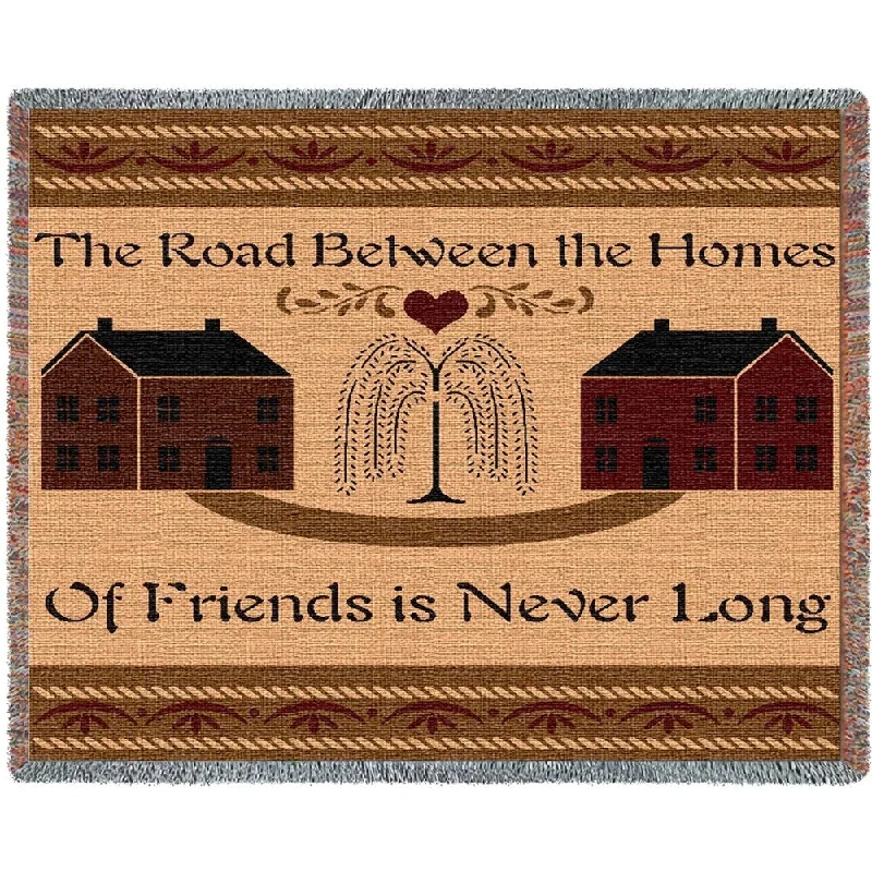 Rayon from bamboo blankets for a silky and breathable feelRayon from bamboo blankets for a silky and breathable feelRoad Between Friends Blanket Rayon from bamboo blankets for a silky and breathable feelRayon from bamboo blankets for a silky and breathable feelRoad Between Friends Blanket