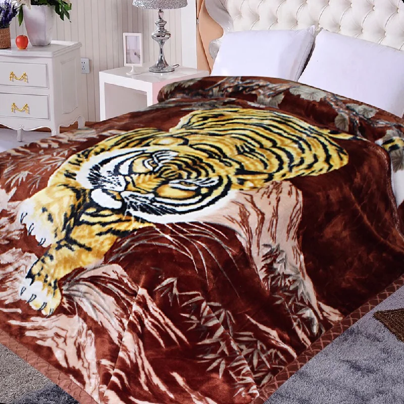 Queen - size blankets for standard - sized bedsQueen - size blankets for standard - sized bedsUltra Plush Korean Style Yellow Tiger Blanket - Multi Queen - size blankets for standard - sized bedsQueen - size blankets for standard - sized bedsUltra Plush Korean Style Yellow Tiger Blanket - Multi