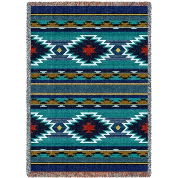 Cotton blankets for breathability and a lightweight feelCotton blankets for breathability and a lightweight feelSouthwest Geometric Cornflower Tapestry Throw Blanket - Aqua Blue/Tan Cotton blankets for breathability and a lightweight feelCotton blankets for breathability and a lightweight feelSouthwest Geometric Cornflower Tapestry Throw Blanket - Aqua Blue/Tan