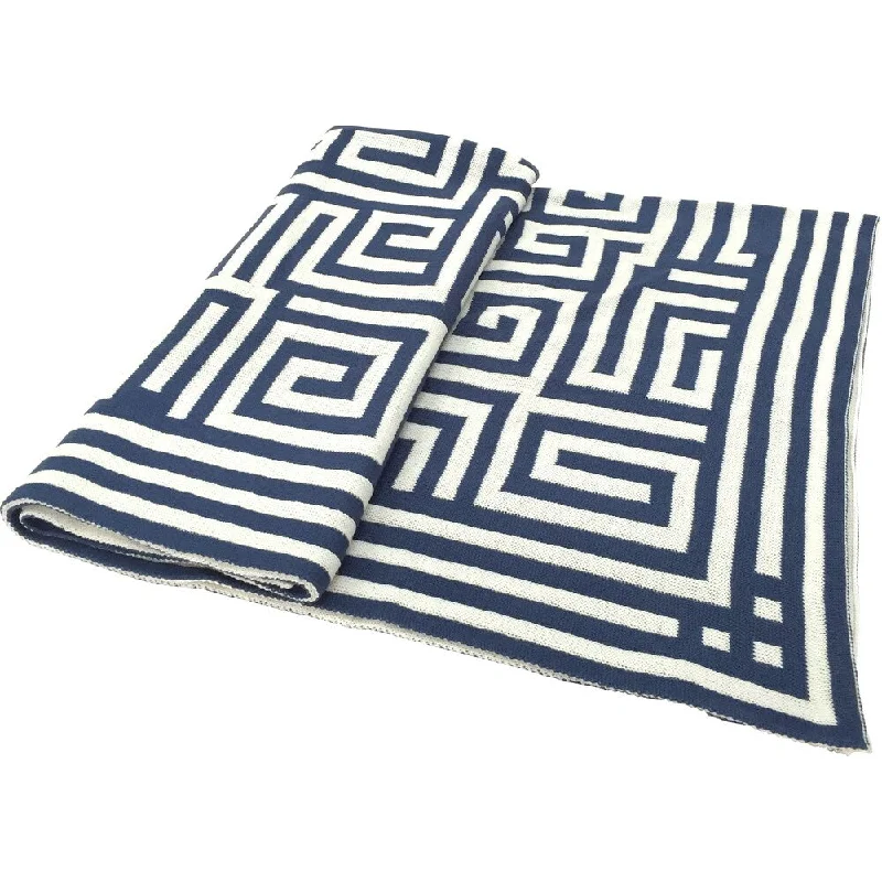 Microfiber blankets that are durable and easy to care forMicrofiber blankets that are durable and easy to care forAcrylic Blue Chevron Jacquard Throw