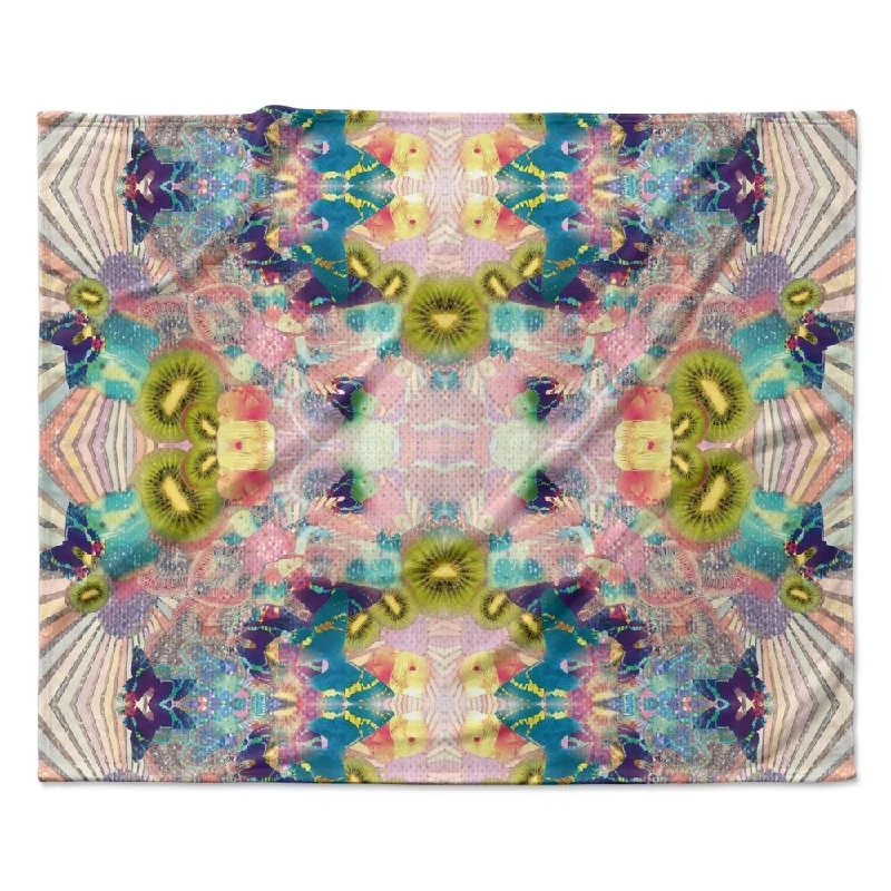 Linen blankets with a rustic and textured lookLinen blankets with a rustic and textured lookKESS InHouse Danii Pollehn "LSD" Fleece Blanket - Multi-color - 80" x 60" Linen blankets with a rustic and textured lookLinen blankets with a rustic and textured lookKESS InHouse Danii Pollehn "LSD" Fleece Blanket - Multi-color - 80" x 60"