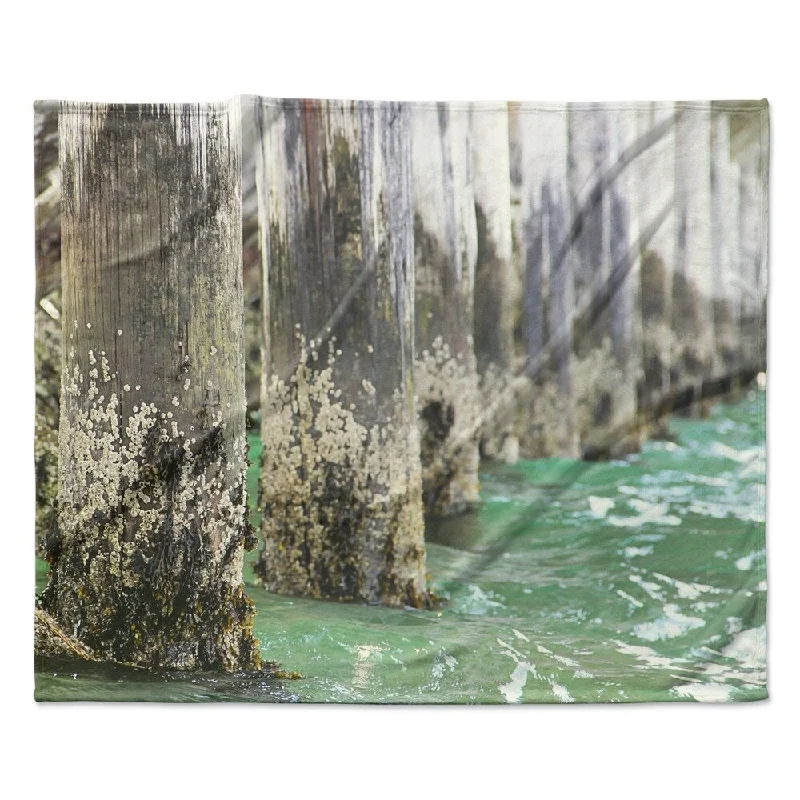 Linen blankets with a rustic and textured lookLinen blankets with a rustic and textured lookKESS InHouse Debbra Obertanec "Saltwater Pylons" Fleece Blanket - Multi-color - 80" x 60" Linen blankets with a rustic and textured lookLinen blankets with a rustic and textured lookKESS InHouse Debbra Obertanec "Saltwater Pylons" Fleece Blanket - Multi-color - 80" x 60"
