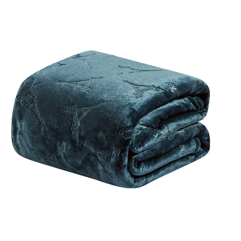 Chenille blankets with a thick and fuzzy textureChenille blankets with a thick and fuzzy textureEiffel Tower Collection Throws Oxford Blue Chenille blankets with a thick and fuzzy textureChenille blankets with a thick and fuzzy textureEiffel Tower Collection Throws Oxford Blue