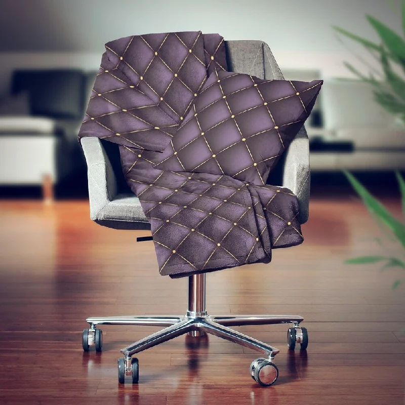 Queen - size blankets for standard - sized bedsQueen - size blankets for standard - sized bedsDesignart' Quilted pattern' Modern Throw Blanket - 71x59 Queen - size blankets for standard - sized bedsQueen - size blankets for standard - sized bedsDesignart' Quilted pattern' Modern Throw Blanket - 71x59
