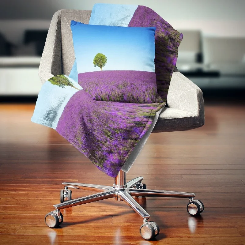 Acrylic blankets for a soft and affordable alternativeAcrylic blankets for a soft and affordable alternativeDesignart 'Green Tree among Lavender Flowers' Landscape Wall Throw Blanket Acrylic blankets for a soft and affordable alternativeAcrylic blankets for a soft and affordable alternativeDesignart 'Green Tree among Lavender Flowers' Landscape Wall Throw Blanket