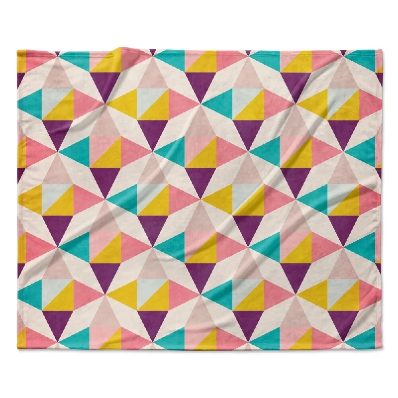 Recycled polyester blankets for an eco - conscious optionRecycled polyester blankets for an eco - conscious optionKESS InHouse Louise Machado "Amethyst" Fleece Blanket - Multi-color - 60" x 50" Recycled polyester blankets for an eco - conscious optionRecycled polyester blankets for an eco - conscious optionKESS InHouse Louise Machado "Amethyst" Fleece Blanket - Multi-color - 60" x 50"