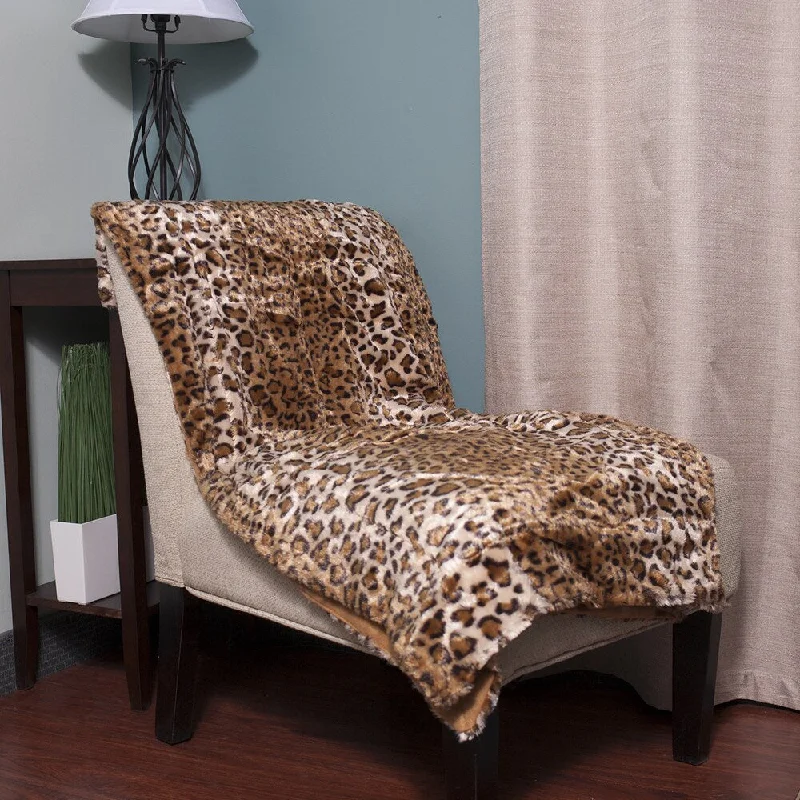 Rayon from bamboo blankets for a silky and breathable feelRayon from bamboo blankets for a silky and breathable feelSuper Soft Faux Fur Leopard Print Throw Blanket - Multi-color Rayon from bamboo blankets for a silky and breathable feelRayon from bamboo blankets for a silky and breathable feelSuper Soft Faux Fur Leopard Print Throw Blanket - Multi-color