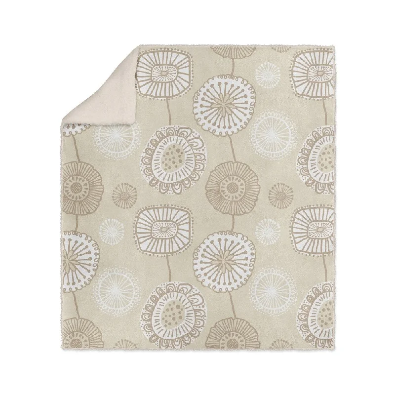 Cotton blankets for breathability and a lightweight feelCotton blankets for breathability and a lightweight feelFOLKSY FLORAL BEIGE Reversible Sherpa Throw By Kavka Designs Cotton blankets for breathability and a lightweight feelCotton blankets for breathability and a lightweight feelFOLKSY FLORAL BEIGE Reversible Sherpa Throw By Kavka Designs