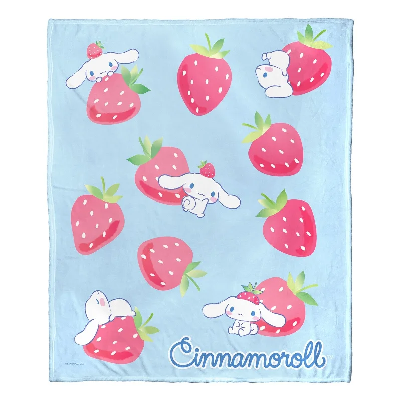 Silk blankets with a smooth and elegant touchSilk blankets with a smooth and elegant touchENT 236 Cinnamoroll, Berry Lovable Silk Touch Throw Blanket Silk blankets with a smooth and elegant touchSilk blankets with a smooth and elegant touchENT 236 Cinnamoroll, Berry Lovable Silk Touch Throw Blanket