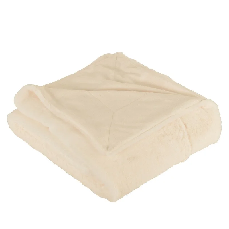 Rayon from bamboo blankets for a silky and breathable feelRayon from bamboo blankets for a silky and breathable feel50x70 Renee Matte Rabbit Faux Fur Decorative Throw Rayon from bamboo blankets for a silky and breathable feelRayon from bamboo blankets for a silky and breathable feel50x70 Renee Matte Rabbit Faux Fur Decorative Throw