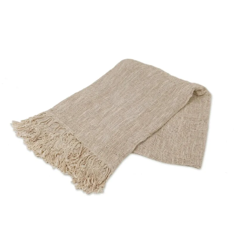 Chenille blankets with a thick and fuzzy textureChenille blankets with a thick and fuzzy textureHandmade Alabaster Madura Cotton Throw (Indonesia) Chenille blankets with a thick and fuzzy textureChenille blankets with a thick and fuzzy textureHandmade Alabaster Madura Cotton Throw (Indonesia)