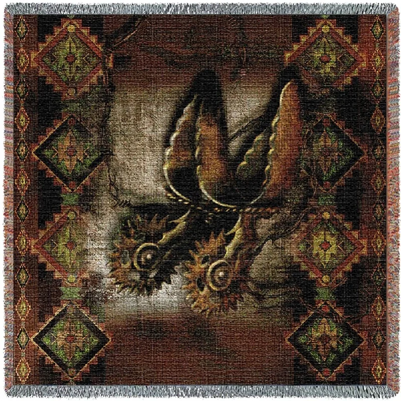 Cotton blankets for breathability and a lightweight feelCotton blankets for breathability and a lightweight feelWestern Spur Small Blanket
