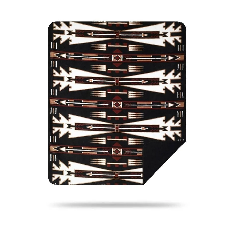 Silk blankets with a smooth and elegant touchSilk blankets with a smooth and elegant touchDenali Horse Thieves Black/Black Microplush Blanket