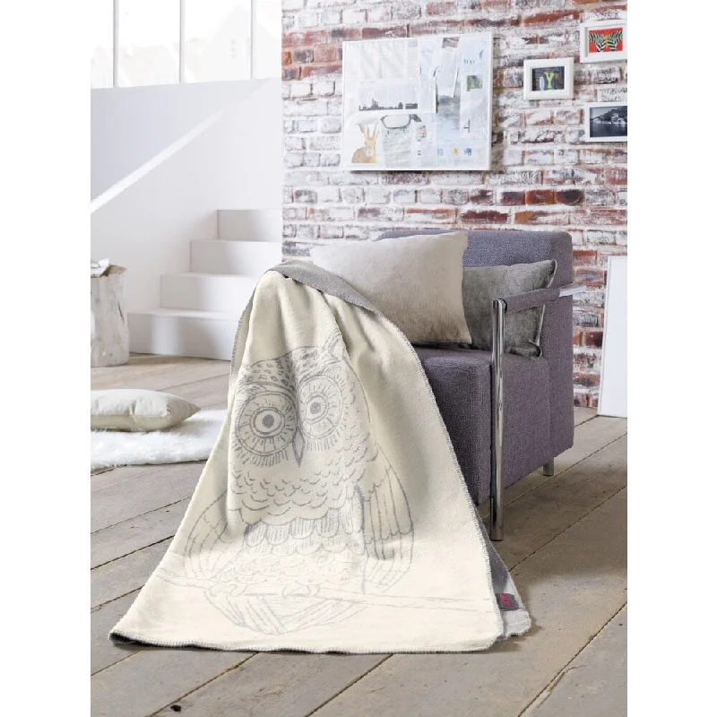 Linen blankets with a rustic and textured lookLinen blankets with a rustic and textured lookIBENA Sorrento Reversible Owl Soft Oversized throw Linen blankets with a rustic and textured lookLinen blankets with a rustic and textured lookIBENA Sorrento Reversible Owl Soft Oversized throw