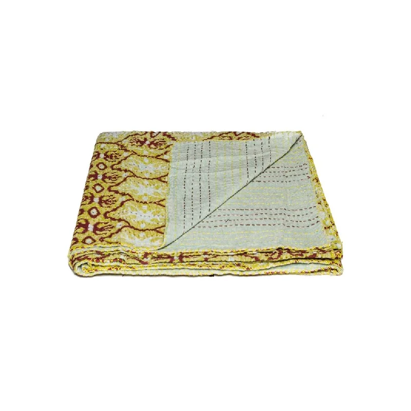 Microfiber blankets that are durable and easy to care forMicrofiber blankets that are durable and easy to care forHomeRoots 50" x 70" Multicolored, Charming, Kantha - Throw Microfiber blankets that are durable and easy to care forMicrofiber blankets that are durable and easy to care forHomeRoots 50" x 70" Multicolored, Charming, Kantha - Throw