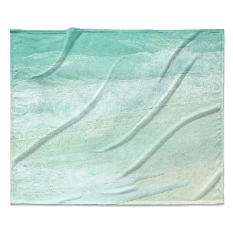 Recycled polyester blankets for an eco - conscious optionRecycled polyester blankets for an eco - conscious optionKESS InHouse Monika Strigel "Paradise Beach Mint" Fleece Blanket - Multi-color - 60" x 50" Recycled polyester blankets for an eco - conscious optionRecycled polyester blankets for an eco - conscious optionKESS InHouse Monika Strigel "Paradise Beach Mint" Fleece Blanket - Multi-color - 60" x 50"