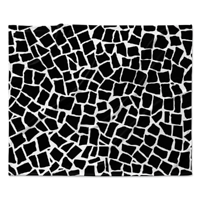 Cotton blankets for breathability and a lightweight feelCotton blankets for breathability and a lightweight feelKESS InHouse Project M "British Mosaic Black" Fleece Blanket - Multi-color - 80" x 60" Cotton blankets for breathability and a lightweight feelCotton blankets for breathability and a lightweight feelKESS InHouse Project M "British Mosaic Black" Fleece Blanket - Multi-color - 80" x 60"