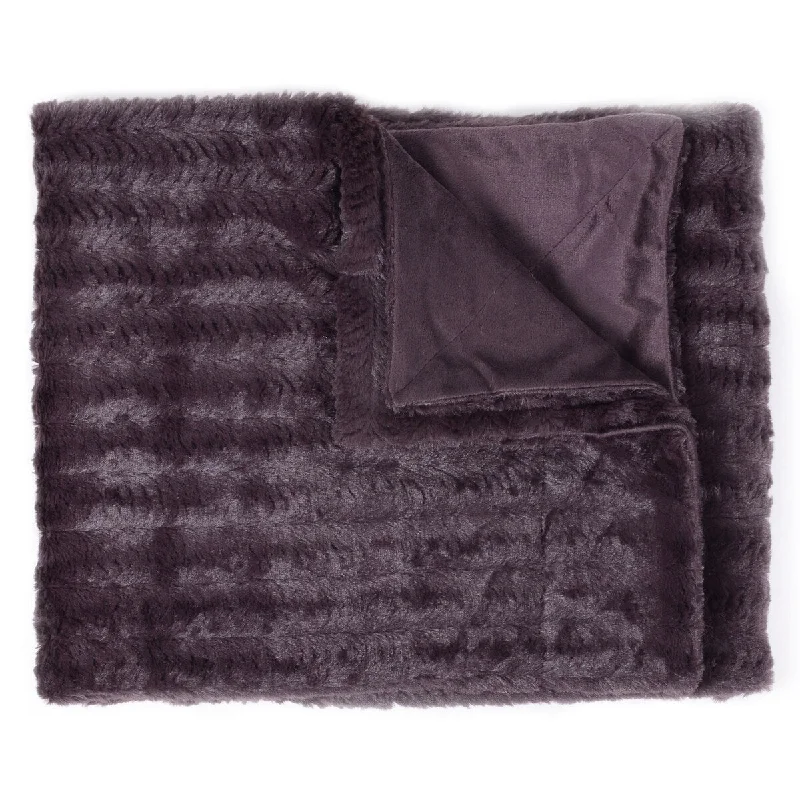 Ribbed, Plum