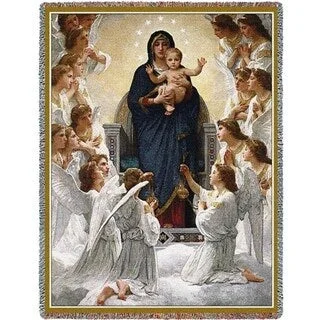 Alpaca wool blankets for a hypoallergenic and warm optionAlpaca wool blankets for a hypoallergenic and warm optionThe Virgin with Angels Blanket Alpaca wool blankets for a hypoallergenic and warm optionAlpaca wool blankets for a hypoallergenic and warm optionThe Virgin with Angels Blanket