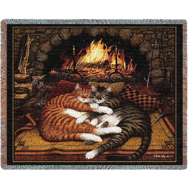 Cotton blankets for breathability and a lightweight feelCotton blankets for breathability and a lightweight feelAll Burned Out Blanket