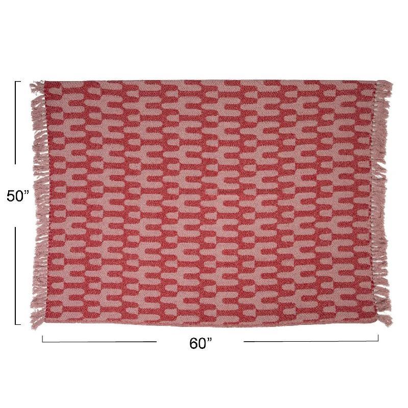Fleece blankets for a cozy and plush textureFleece blankets for a cozy and plush textureWoven Cotton Throw Blanket with Patterns and Fringe - 60.0"L x 50.0"W x 0.3"H Fleece blankets for a cozy and plush textureFleece blankets for a cozy and plush textureWoven Cotton Throw Blanket with Patterns and Fringe - 60.0"L x 50.0"W x 0.3"H