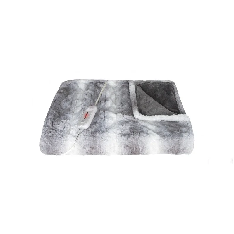 Cotton blankets for breathability and a lightweight feelCotton blankets for breathability and a lightweight feelFaux Sheepskin Heated Throw 50"X60" - Grey/White - Grey/Off-White Cotton blankets for breathability and a lightweight feelCotton blankets for breathability and a lightweight feelFaux Sheepskin Heated Throw 50"X60" - Grey/White - Grey/Off-White