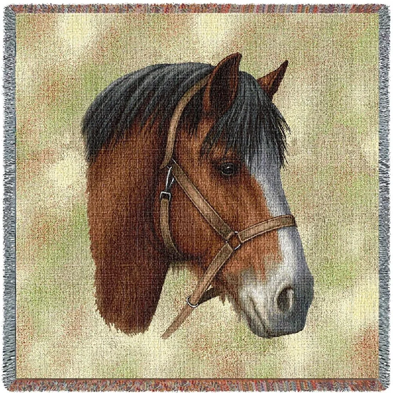 Wool blankets with natural warmth and insulationWool blankets with natural warmth and insulationClydesdale Horse Small Blanket