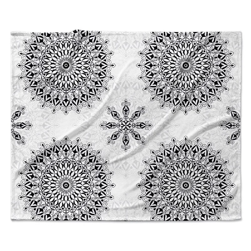 Mohair blankets with a unique sheen and softnessMohair blankets with a unique sheen and softnessKESS InHouse Julia Grifol "Black Mandala" Fleece Blanket - Multi-color - 60" x 50" Mohair blankets with a unique sheen and softnessMohair blankets with a unique sheen and softnessKESS InHouse Julia Grifol "Black Mandala" Fleece Blanket - Multi-color - 60" x 50"