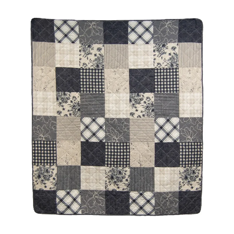 Microfiber blankets that are durable and easy to care forMicrofiber blankets that are durable and easy to care forDonna Sharp Augusta Cotton Throw Blanket