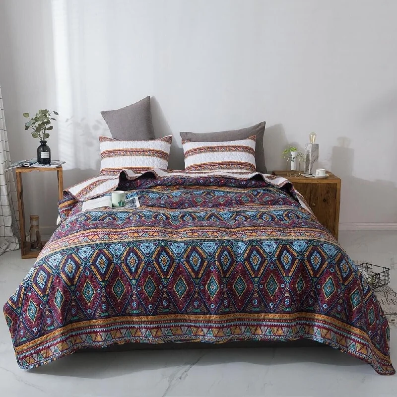Microfiber blankets that are durable and easy to care forMicrofiber blankets that are durable and easy to care forTwin Southwestern Aztec Bohemian Tribal Quilted Bedspread Set Blue Microfiber blankets that are durable and easy to care forMicrofiber blankets that are durable and easy to care forTwin Southwestern Aztec Bohemian Tribal Quilted Bedspread Set Blue