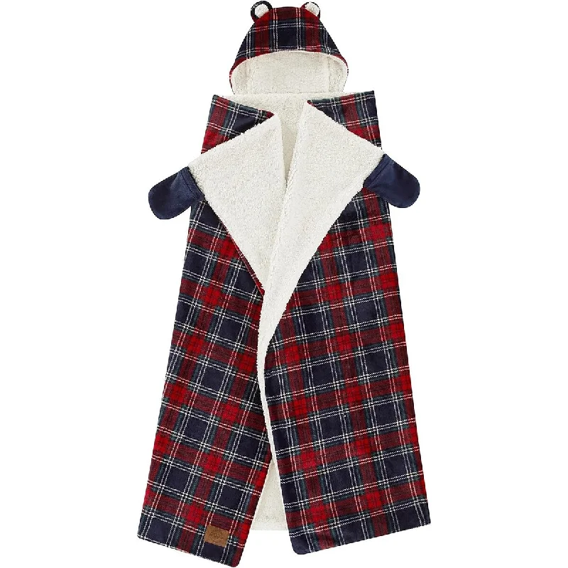 Cotton blankets for breathability and a lightweight feelCotton blankets for breathability and a lightweight feelDearfoams Plaid Printed Plush Hooded Throw Cotton blankets for breathability and a lightweight feelCotton blankets for breathability and a lightweight feelDearfoams Plaid Printed Plush Hooded Throw