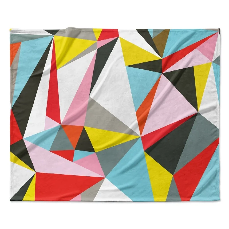 Rayon from bamboo blankets for a silky and breathable feelRayon from bamboo blankets for a silky and breathable feelKESS InHouse Fimbis "Mosaik" Fleece Blanket - Multi-color - 60" x 50" Rayon from bamboo blankets for a silky and breathable feelRayon from bamboo blankets for a silky and breathable feelKESS InHouse Fimbis "Mosaik" Fleece Blanket - Multi-color - 60" x 50"