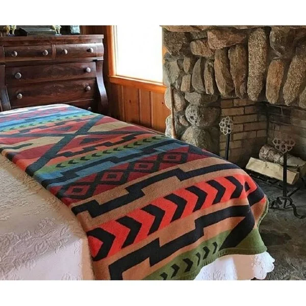 Queen - size blankets for standard - sized bedsQueen - size blankets for standard - sized bedsChappyWrap Southwest Spirit Throw