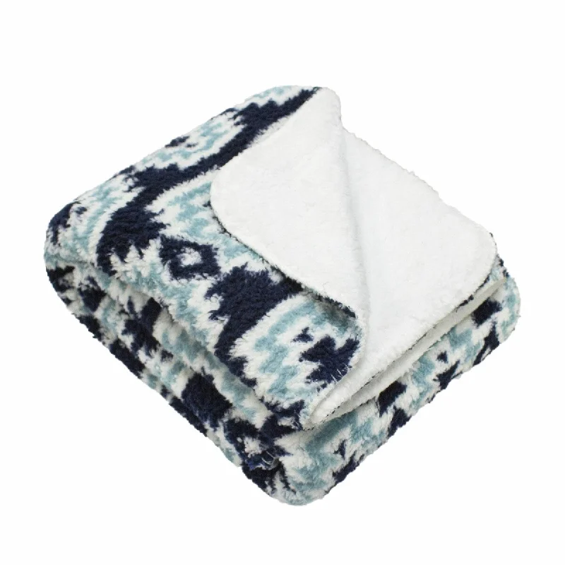 Acrylic blankets for a soft and affordable alternativeAcrylic blankets for a soft and affordable alternativeNavy Reverse and White Printed Sherpa and Sherpa Throw Blanket Acrylic blankets for a soft and affordable alternativeAcrylic blankets for a soft and affordable alternativeNavy Reverse and White Printed Sherpa and Sherpa Throw Blanket