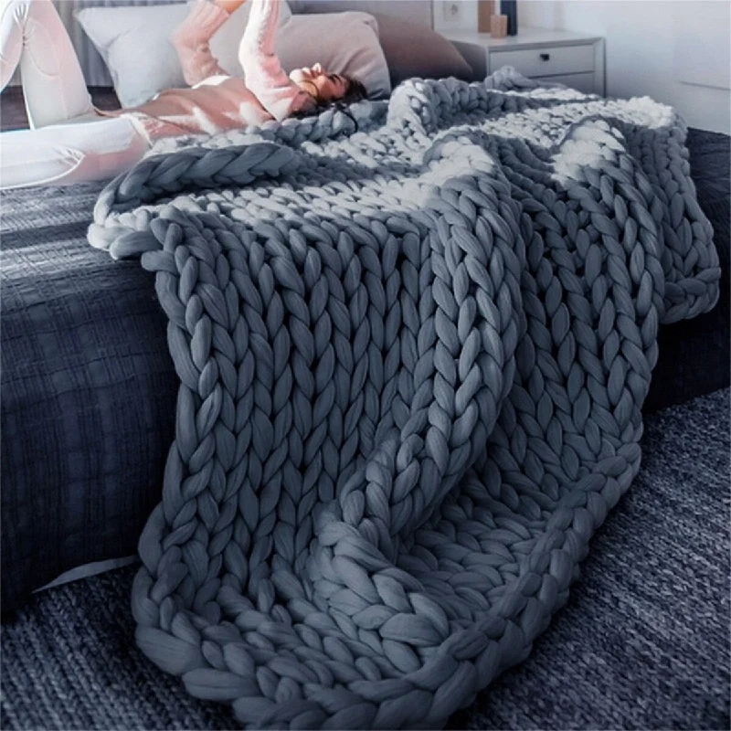 Wool blankets with natural warmth and insulationWool blankets with natural warmth and insulationChunky Knit Blanket Hand Made Bedroom Sofa Home Decor Wool blankets with natural warmth and insulationWool blankets with natural warmth and insulationChunky Knit Blanket Hand Made Bedroom Sofa Home Decor