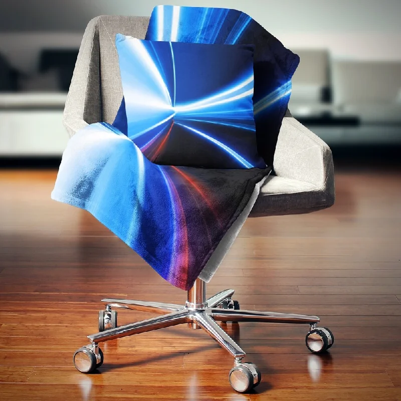Silk blankets with a smooth and elegant touchSilk blankets with a smooth and elegant touchDesignart 'Speed on Night Road' Abstract Throw Blanket Silk blankets with a smooth and elegant touchSilk blankets with a smooth and elegant touchDesignart 'Speed on Night Road' Abstract Throw Blanket