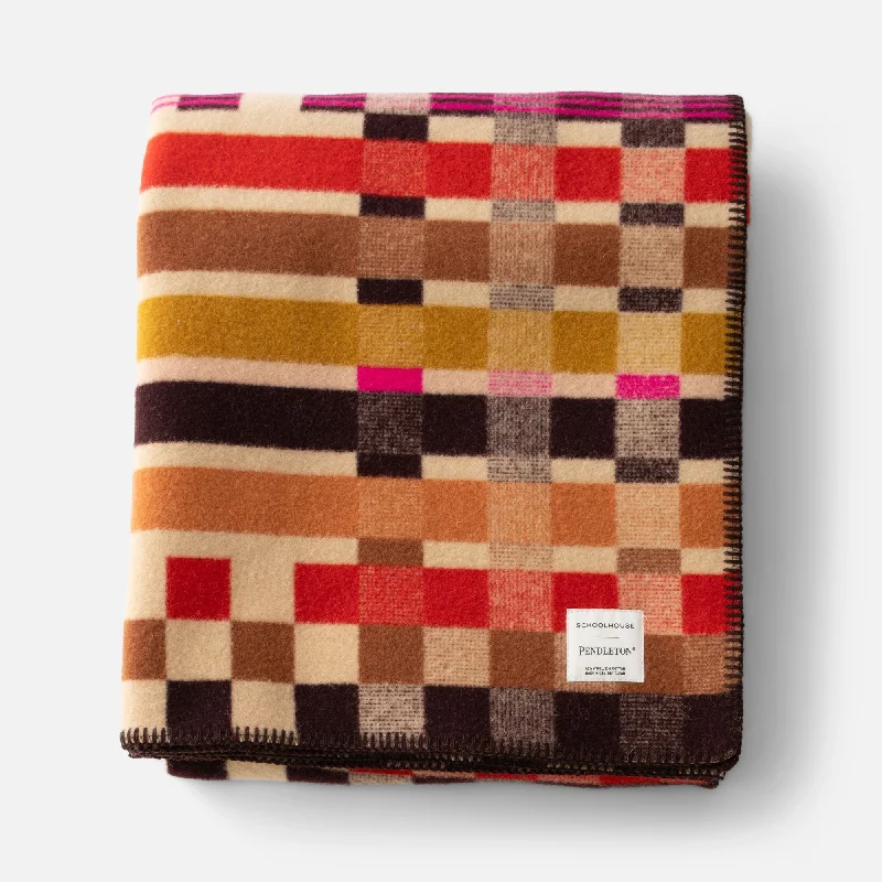Rayon from bamboo blankets for a silky and breathable feelRayon from bamboo blankets for a silky and breathable feelSchoolhouse x Pendleton® Canebrake Wool Blanket