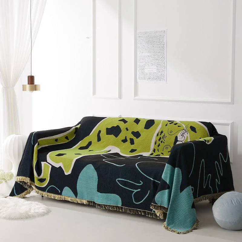 Queen - size blankets for standard - sized bedsQueen - size blankets for standard - sized bedsJade Tiger Tapestry & Throw Blanket