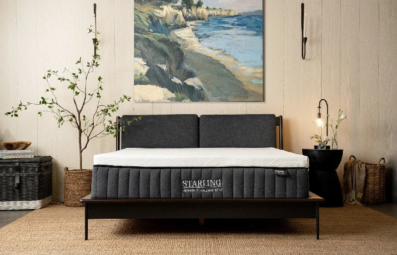 Wool - filled mattresses for natural insulation and moisture - wickingStarling Signature Contour Grid