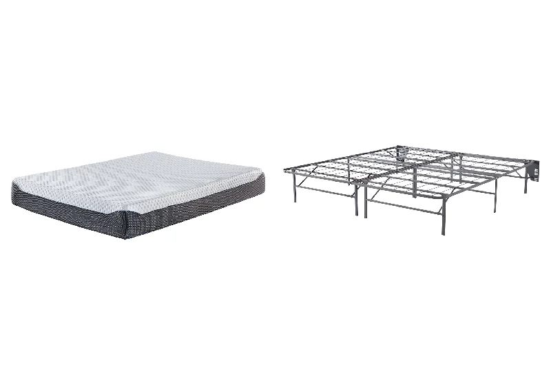 Gel - infused memory foam mattresses for cooler sleep10 Inch Chime Elite Mattress with Foundation