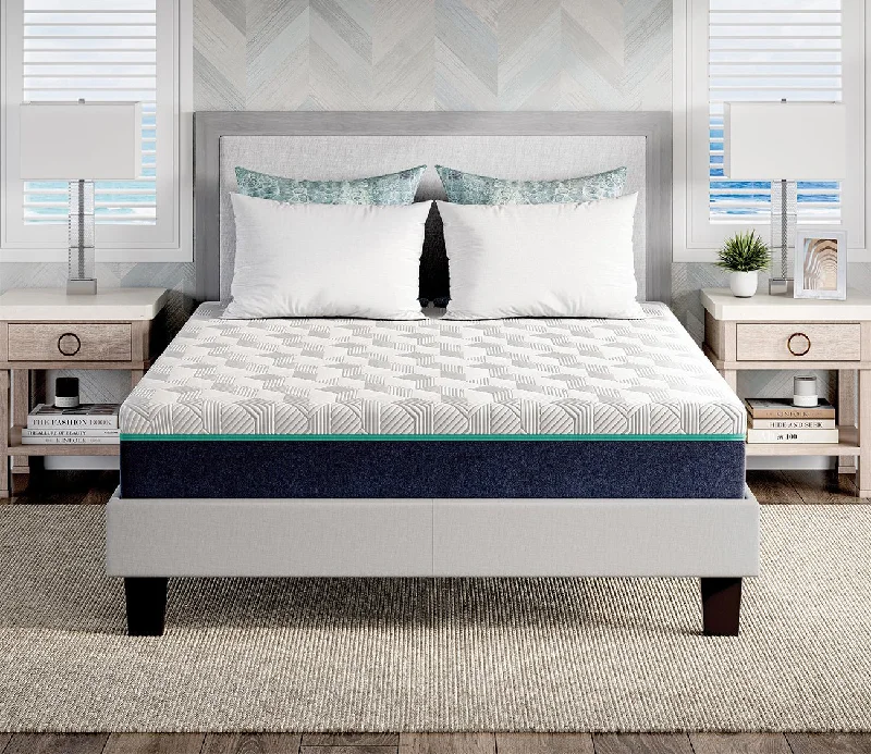 Memory foam mattresses for pressure relief and contouringNautica Soothe 10'' Firm Memory Foam Mattress Memory foam mattresses for pressure relief and contouringNautica Soothe 10'' Firm Memory Foam Mattress
