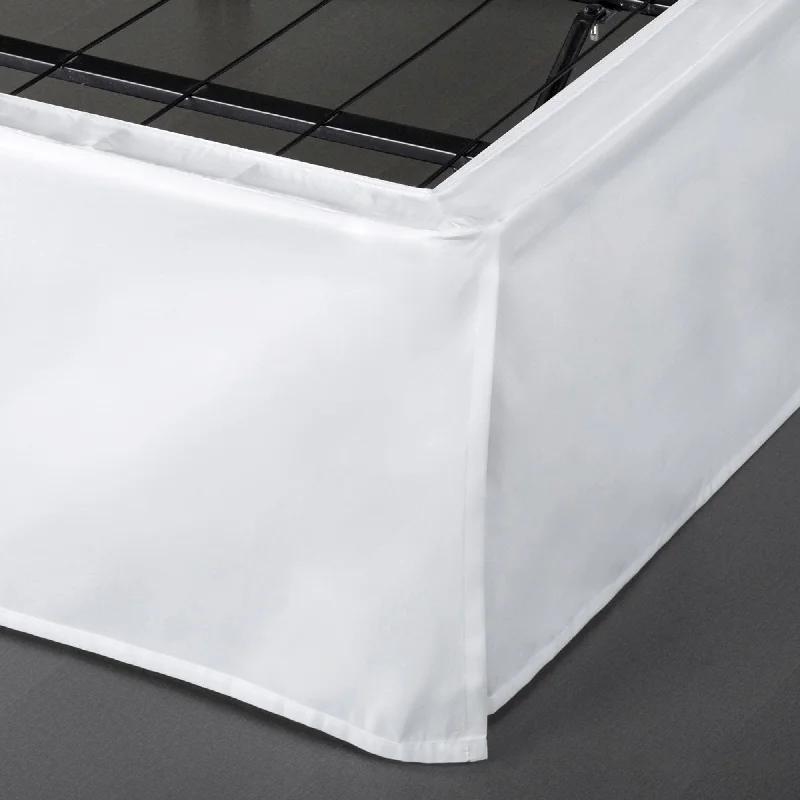 Full - size bed skirts with a gathered fabricPriage by ZINUS SmartBase® 14 Inch Bed Skirt Full - size bed skirts with a gathered fabricPriage by ZINUS SmartBase® 14 Inch Bed Skirt