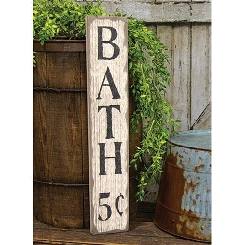 Bed skirts with a herringbone pattern for a sophisticated lookBath 5 Cents Distressed Barnwood Sign Bed skirts with a herringbone pattern for a sophisticated lookBath 5 Cents Distressed Barnwood Sign