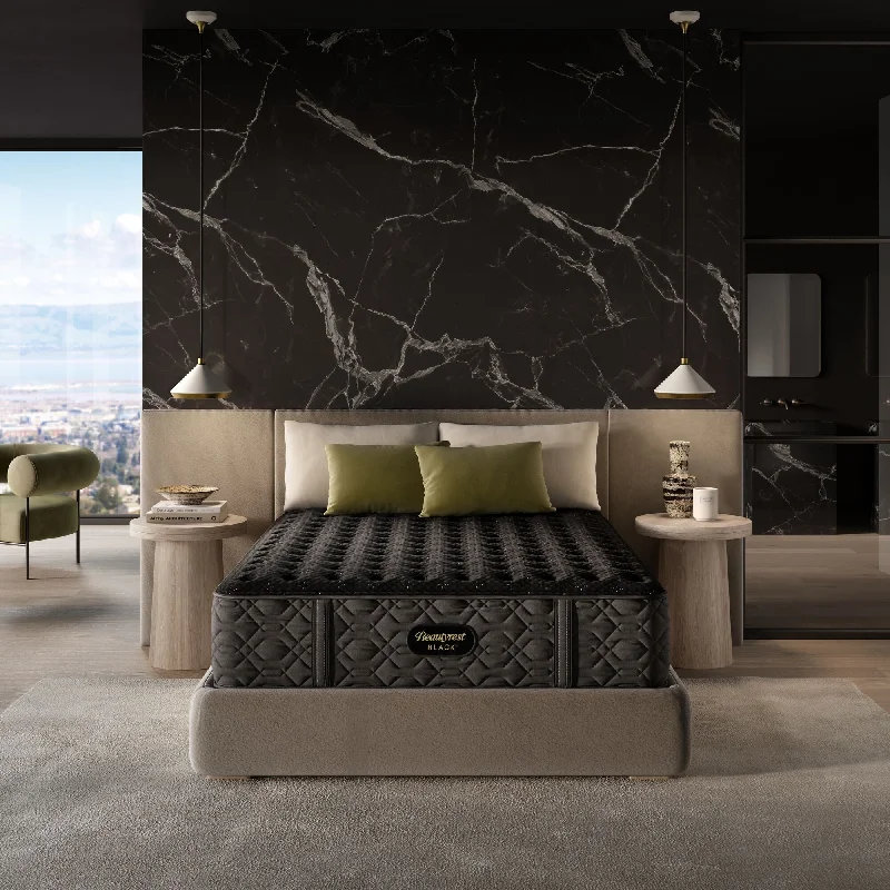 Hybrid mattresses combining foam and innerspring technologyBeautyrest Black® Series Three 15" Firm Mattress