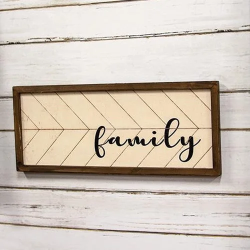 Bed skirts with a wrinkle - resistant fabricDistressed Woodburned Family Sign