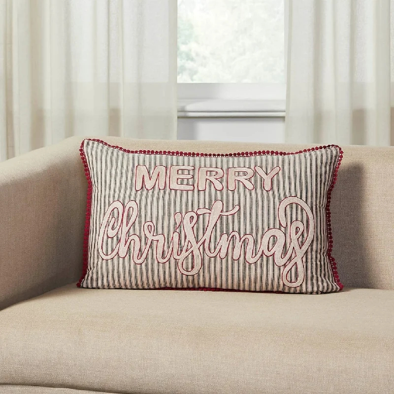 Kids Pillows with Fun DesignsSawyer Mill Merry Christmas Pillow