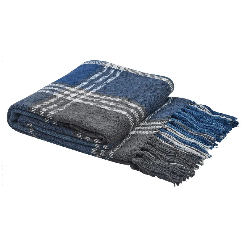 Silk blankets with a smooth and elegant touchRainy Lake Throw