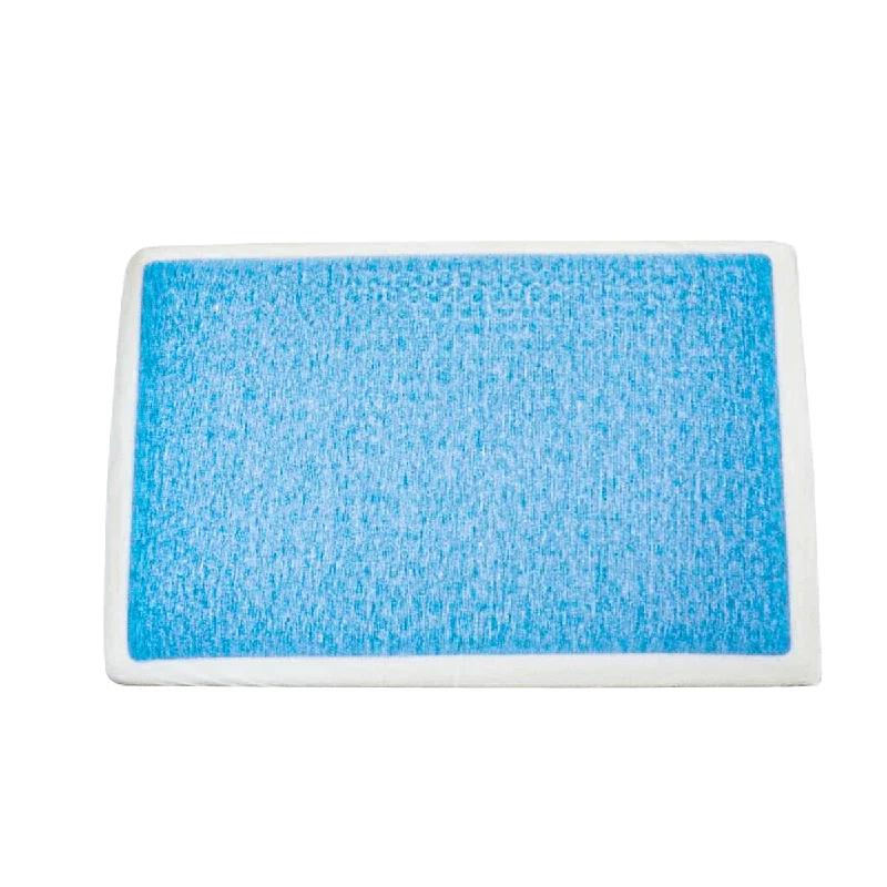 Gel - infused memory foam mattresses for cooler sleepGel Pillow